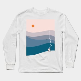 Mountain and Home Long Sleeve T-Shirt